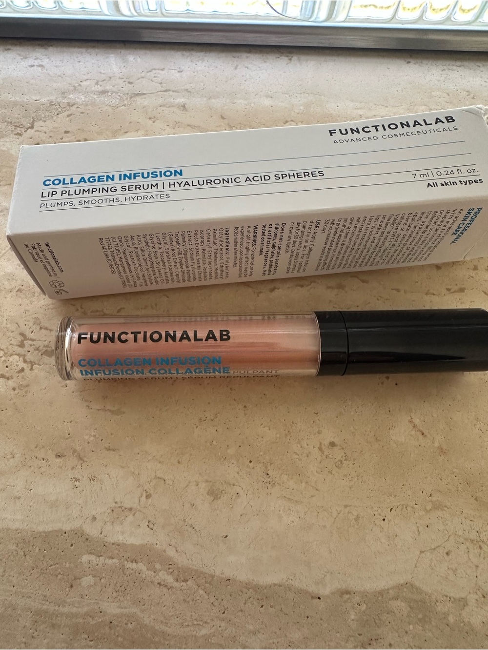 Functionalab Collagen Infusion Lip Plumping Serum - Sheer Pink